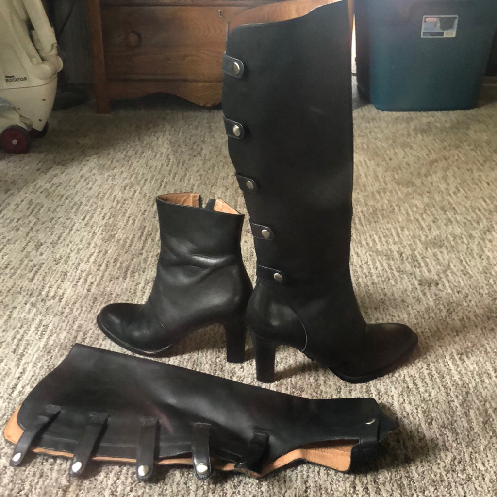Unique Layered Boot
